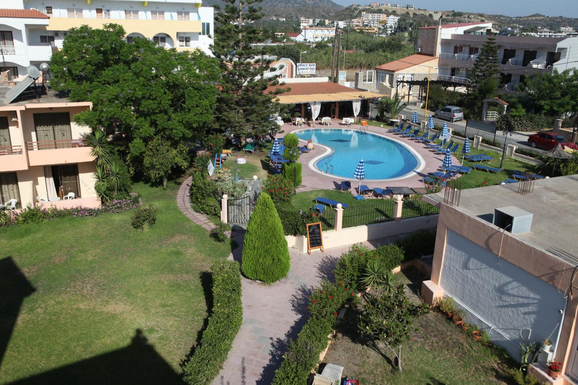 Lyristis Dinos Studios & Apartments Faliraki Ngoại thất bức ảnh